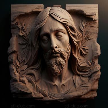 3D model st jesus (STL)